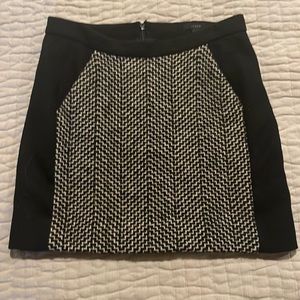 JCrew Houndstooth Mini Skirt